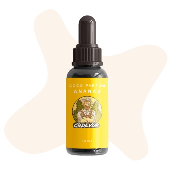 Huile CBD COCO – [5% à 30% CBD] – Low spectrum – GOÛT ANANAS