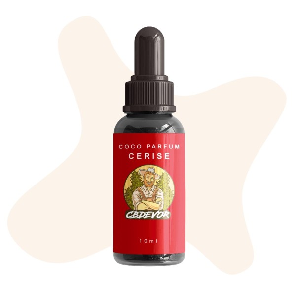 Huile CBD COCO – [5% à 30% CBD] – Low spectrum – GOÛT CERISE